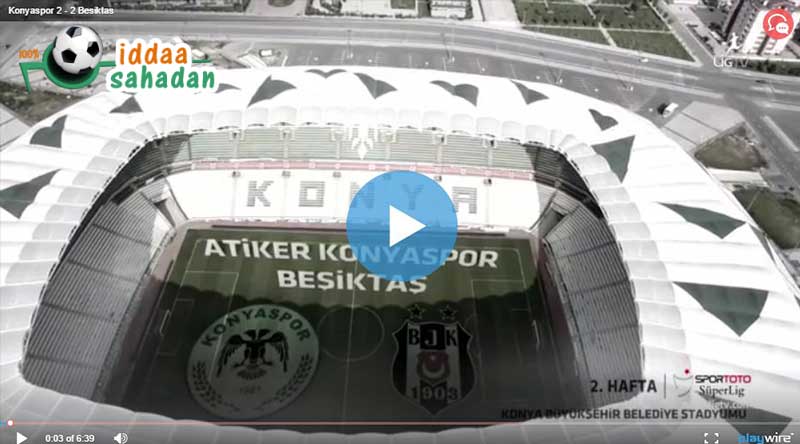 Konyaspor Beşiktaş Maç Özeti