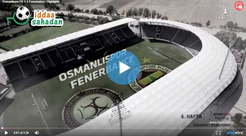 Osmanlıspor Fenerbahçe Maçı Özeti