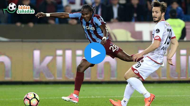 Trabzonspor Gençlerbirliği Özet