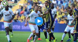 Fenerbahçe Alanyaspor Maç Özeti