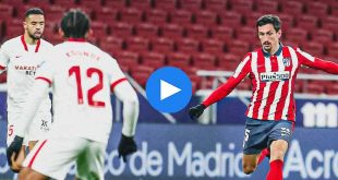 Atletico Madrid Sevilla Özet