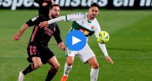 Elche Real Madrid Özet