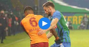 Rizespor Galatasaray Özet