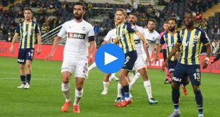 Fenerbahçe Afjet Afyonspor Özet