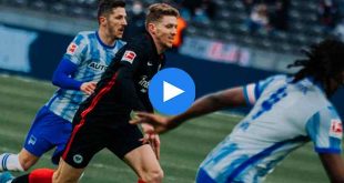 Hertha Berlin Eintracht Frankfurt Özet