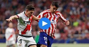 Atletico Madrid Rayo Vallecano Özet