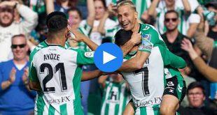 Real Betis Valladolid Özet