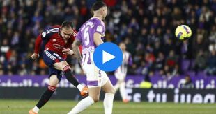 Valladolid Osasuna Özet