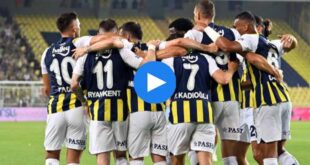 Fenerbahçe Zimbru Özet