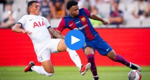 Barcelona Tottenham Özet