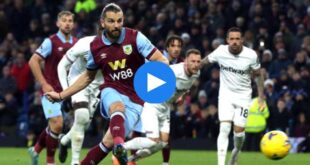 Burnley West Ham United Özet