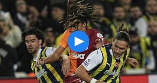Fenerbahçe Galatasaray Özeti