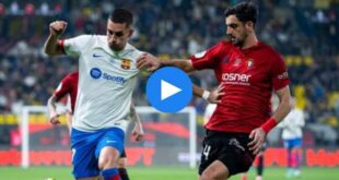 Barcelona Osasuna Özet