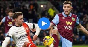 Burnley Luton Town Özet