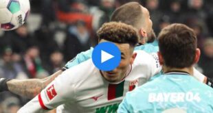 Augsburg Bayer Leverkusen Özet