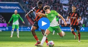 Eintracht Frankfurt Wolfsburg Özet