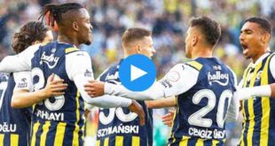 Fenerbahçe Kayserispor Özeti