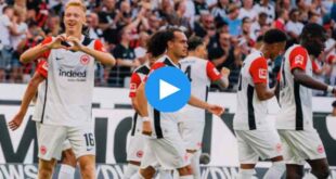 Eintracht Frankfurt Hoffenheim Özet