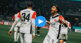 Eintracht Frankfurt Mönchengladbach Özet