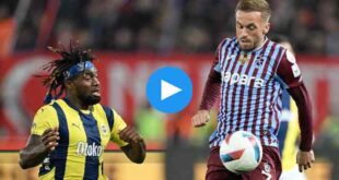 Trabzonspor Fenerbahçe Özet